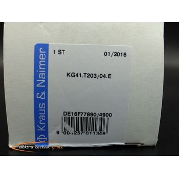 Kraus & amp; Naimer KG41.T203 / 04.E main switch & gt; unused! & Lt;