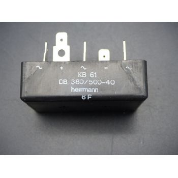 Herrmann KB 61 DB 380 / 500-40 6F three-phase bridge