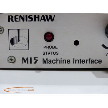 Renishaw M15 machine interface