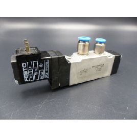 Festo MEH-5 / 2-1 / 8-P-L-B Válvula solenoide 173135 + MEH-3-0.9 107107