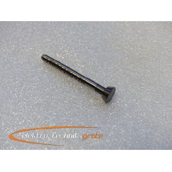 Probe flat, ball Ø approx. 9 mm, shaft Ø approx. 4 mm, length approx. 42.7 mm, manufacturer unknown -unused-