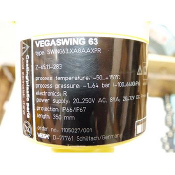 VEGA VEGASWING 63.XAGAAXPR Vibration limit switch - unused! -