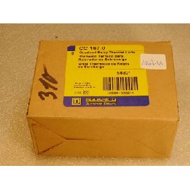 Square D CC 167.0 Overload Relay Thermal Unit PU = 6 St. - unused! -