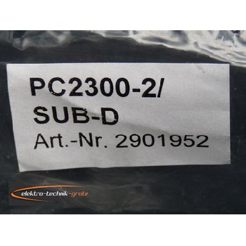 PC2300-2 / SUB-D 2901952 Connection line & gt; unused! & Lt;