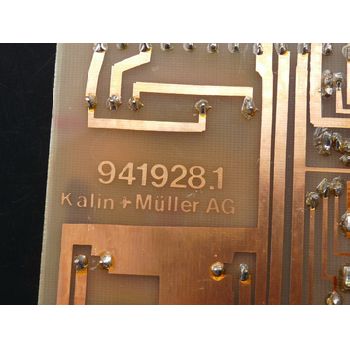 Kaelin & amp; Müller AG 941928.1 board