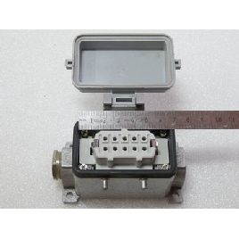 Behuizing voor opbouwdoos met deksel, inwendige afmetingen 65x35mm