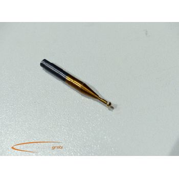 Probe round, ball Ø 3 mm, Ø shank 4 mm, length 36.3 mm, solid carbide / TIN - unused! -
