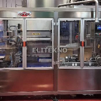 Used carton formers OMA hot melt mod. AC 1000 HM - 6.000 bph