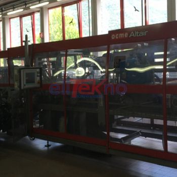 Used OCME wraparound case packer mod. ALTAIR-N60 - 60 boxes per minute