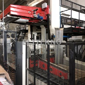 Used EUROIMPIANTI automatic palletizer - 12,000 bph