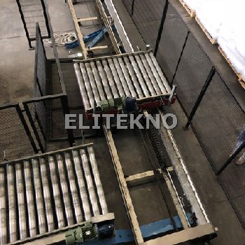 Used EUROIMPIANTI automatic palletizer - 12,000 bph