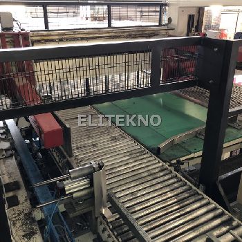 Used EUROIMPIANTI automatic palletizer - 12,000 bph