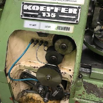 Gear hobbing machine - horizontal KOEPFER 136
