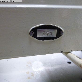 Gear testing machine MAHR 671