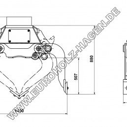Sorting gripper kat.3 MS08 with THUMM Rotator type 609H