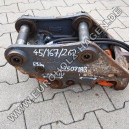 Quick coupler hydraulic ∅45 / 167/262 (used)