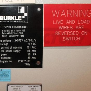 BURKLE TRUV 1300/4 FOUR LAMP