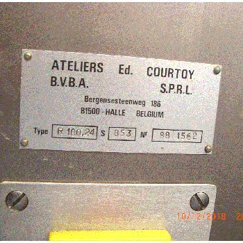 Gea Courtoy R100/24 Rotary tablet press