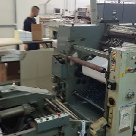 Goebel OPTIFORMA FRR 520 Web continuous printing press