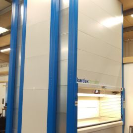 VLM Kardex Shuttle XP500 automated storage system , Height : 5050 mm