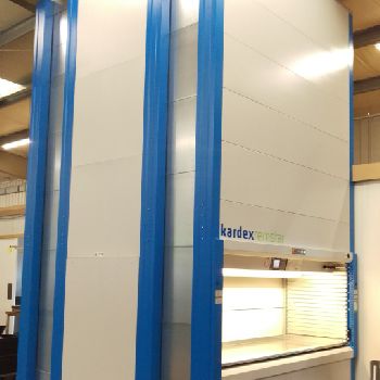 VLM Kardex Shuttle XP500 automated storage system , Height : 5050 mm