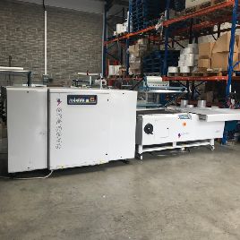 Robopac Grote LSealer Krimpfolie Krimpverpakkingsmachine en tunnel