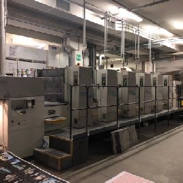 Használt Man Roland R706-3B SW ofszet hat színben