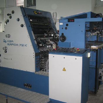KBA RAPIDA RA 72K Used Offset two colours
