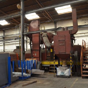 Gietart GW1500-410 Blasting line