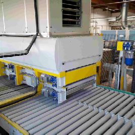 Giardina W.F.Strasse 1300 Glass washing / coating and printing machine