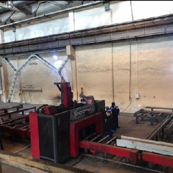 Voortman V630 1050 Multispindle drilling machine