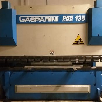 Used Gasparini PBS135 Press brake cnc/nc