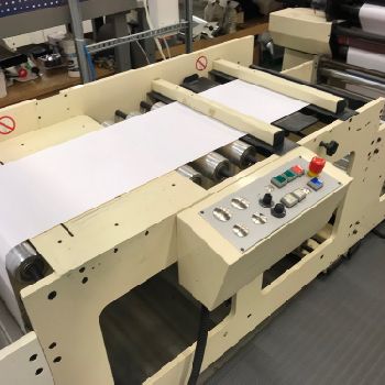 Omega SR410 Label printing machine -- Die cutter