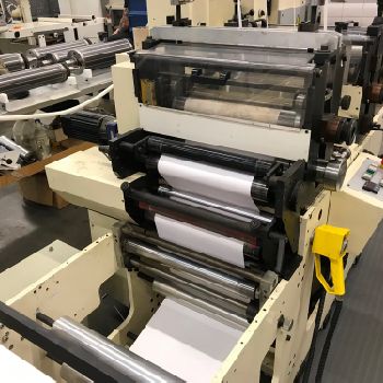 Omega SR410 Label printing machine -- Die cutter
