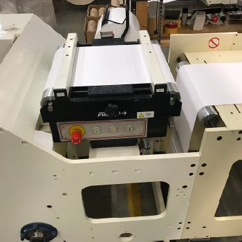 Omega SR410 Label printing machine -- Die cutter