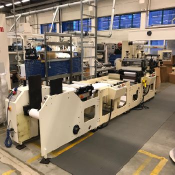 Omega SR410 Label printing machine -- Die cutter