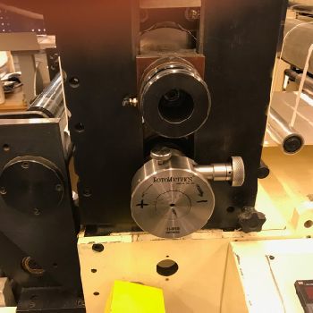 Omega SR410 Label printing machine -- Die cutter