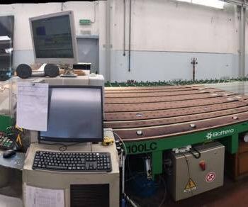 Used Bottero VMX Glass cutting / edging machine