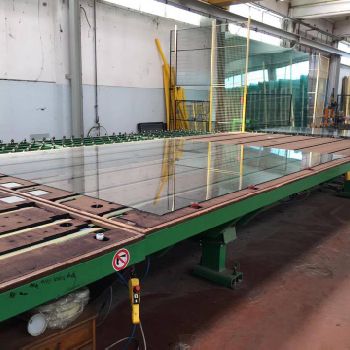 Used Bottero VMX Glass cutting / edging machine