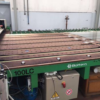 Used Bottero VMX Glass cutting / edging machine