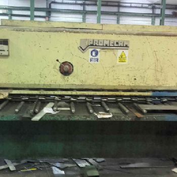 Promecam 3010 hydraulic shear