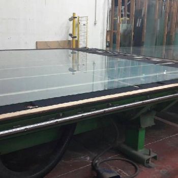 Used Bottero 341 BCSJ Glass cutting / edging machine