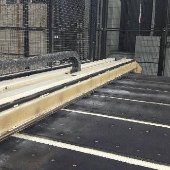 Used Bottero 341 BCSJ Glass cutting / edging machine