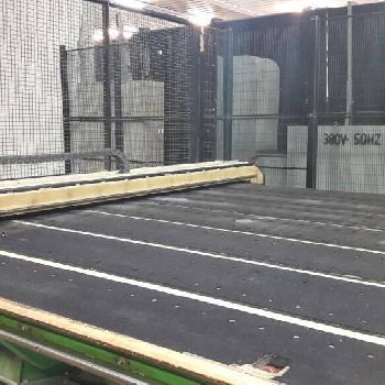 Used Bottero 341 BCSJ Glass cutting / edging machine