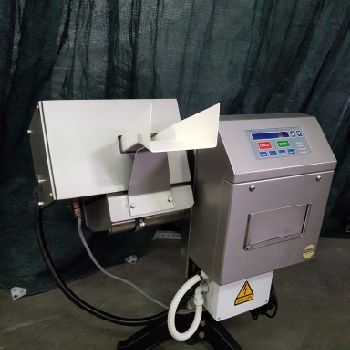 LOMA Mod. SUPERSCAN MICRO - Inclined metal detector used