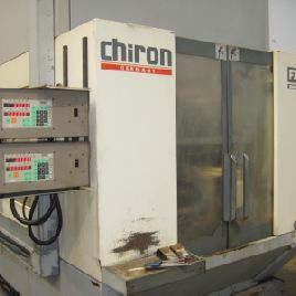 Chiron FZ18W 4 axis vertical machining center - twin pallet