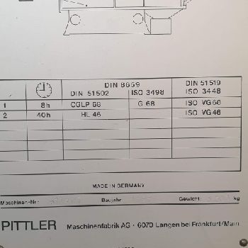 Used Pittler PETRA Multispindle automatic lathe