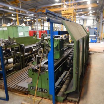 POREBA TRP , Ø 1100 x 4100 mm heavy duty lathe
