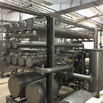 APV 9091 Cheese production, wrapping and portioning machine