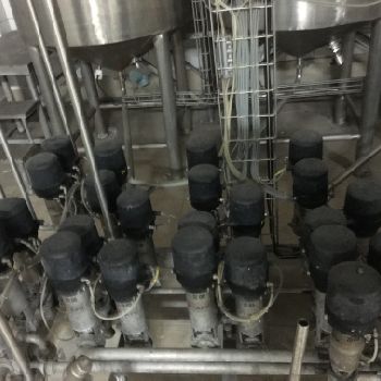 APV 9091 Cheese production, wrapping and portioning machine